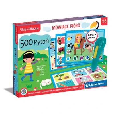 Mówiące Pióro 500 Pytań 3-5 lat Clementoni