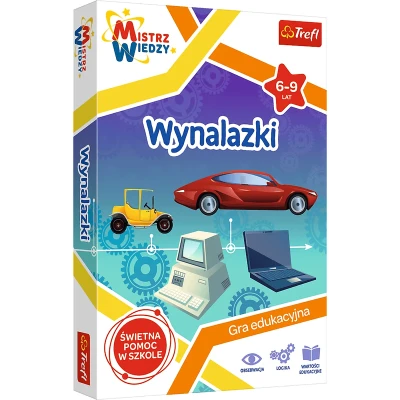 Gra Wynalazki Mistrz Wiedzy 6-9 lat