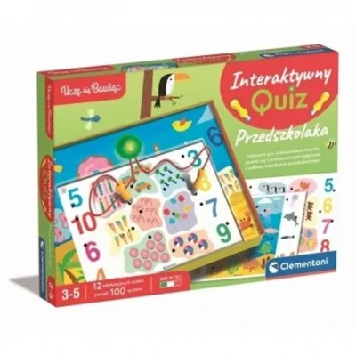 Interaktywny Quiz Przedszkolaka 3-5 lat