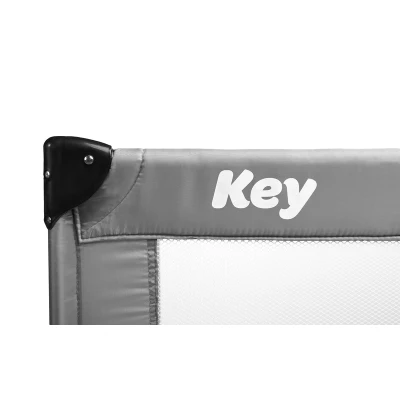 Łóżeczko turystyczne Key graphite Caretero